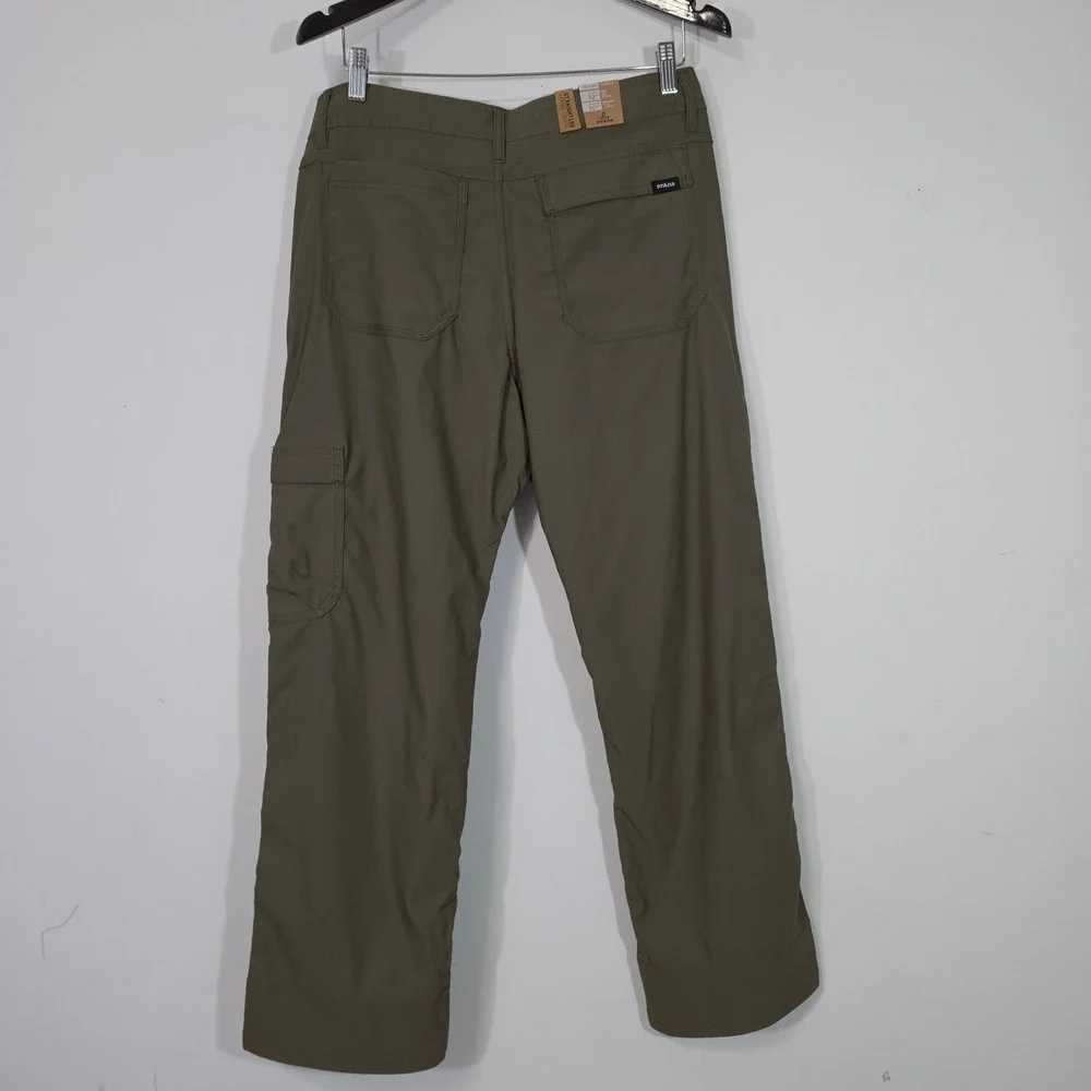prAna Stretch Zion Pant II Men's 32x30 Slate Green Hiking Cargo Pants NWT gorp